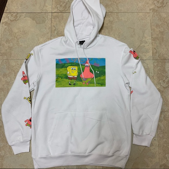 Nickelodeon Other - Nickelodeon SpongeBob Hoodie Patrick & SpongeBob NWOT Men's Large